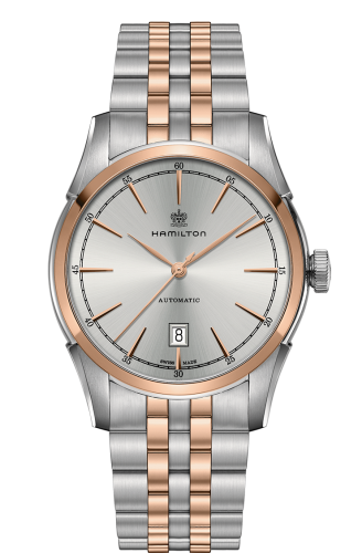 Hamilton Spirit Of Liberty Automatic 42 Stainless Steel - Rose Gold / Silver / Bracelet H42425151