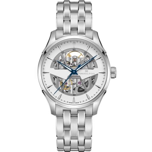 Hamilton Jazzmaster Skeleton Auto 40 Stainless Steel / White / Bracelet H42535110