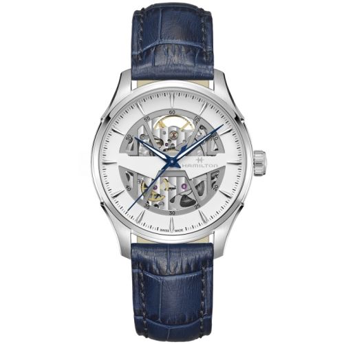 Hamilton Jazzmaster Skeleton Auto 40 Stainless Steel / White H42535610