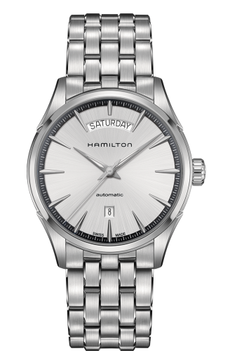 Hamilton Jazzmaster 42 Day Date Stainless Steel / Silver / Bracelet H42565151