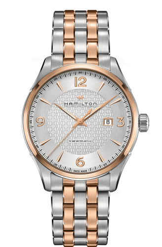Hamilton Jazzmaster Viewmatic Automatic Two Tone / Silver / Bracelet H42725151