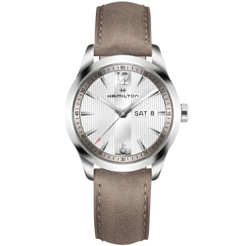 Hamilton Broadway Day Date Quartz Steel / Silver H43311915