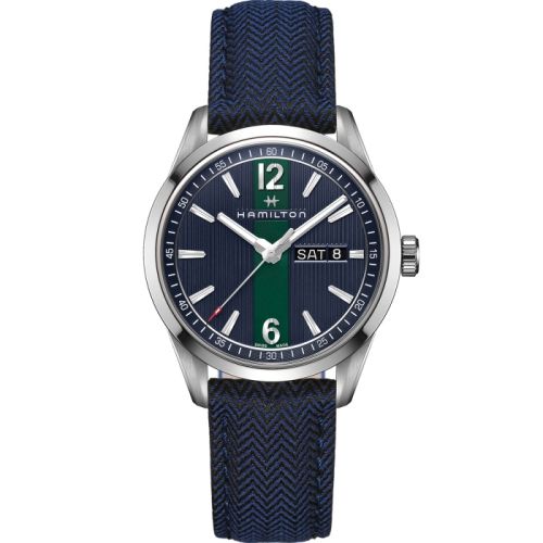 Hamilton Broadway Day Date Quartz Steel / Blue H43311941