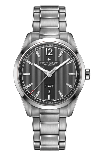 Hamilton Broadway Day Date Automatic Steel / Grey / Bracelet H43515135