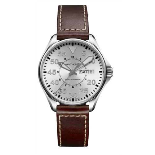 Hamilton Khaki Aviation Pilot Silver H64425555