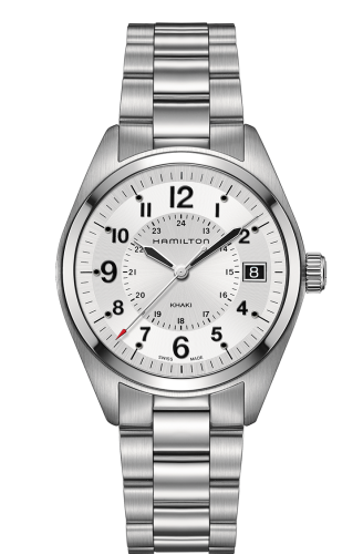 Hamilton Khaki Field Quartz Steel / Silver / Bracelet H68551153