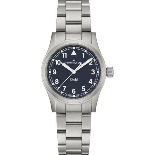 Hamilton Khaki Field Quartz 33 Stainless Steel / Blue / Bracelet H69301140
