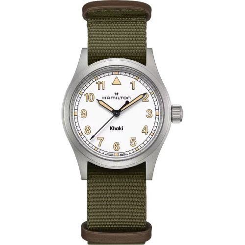 Hamilton Khaki Field Quartz 38 Stainless Steel / White H69401910