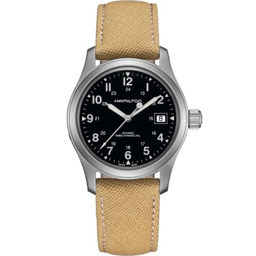 Hamilton Khaki Field Mechanical 38 Stainless Steel / Black H69419933