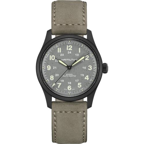 Hamilton Khaki Field Titanium Auto 38 / PVD / Grey H70215880