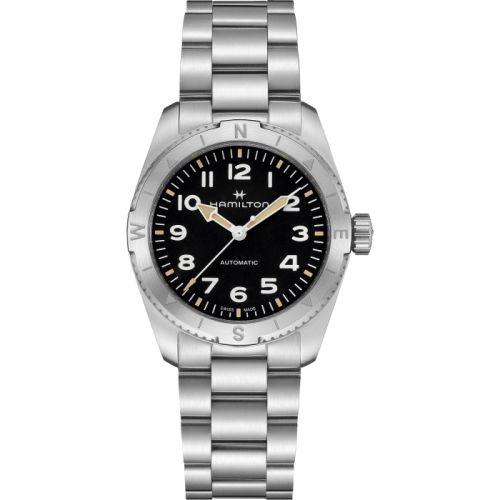 Hamilton Khaki Field Expedition 37 Stainless Steel / Black / Bracelet H70225130