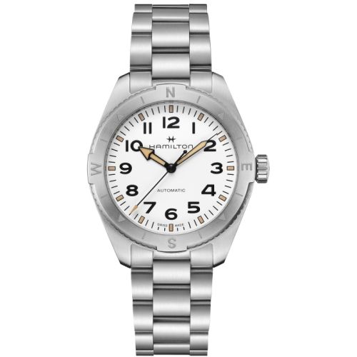 Hamilton Khaki Field Expedition 41 Stainless Steel / White / Bracelet H70315110