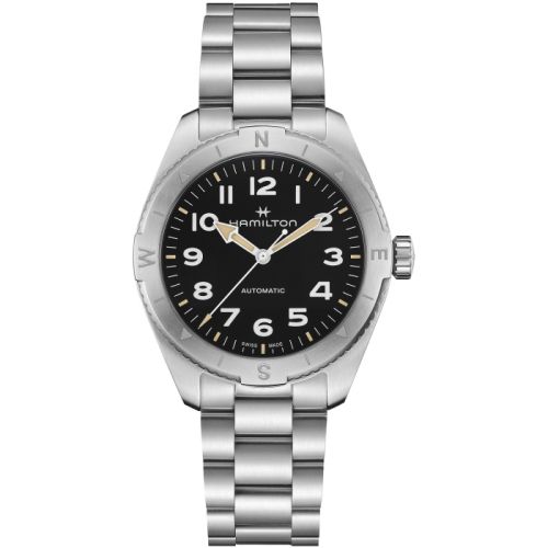 Hamilton Khaki Field Expedition 41 Stainless Steel / Black / Bracelet H70315130