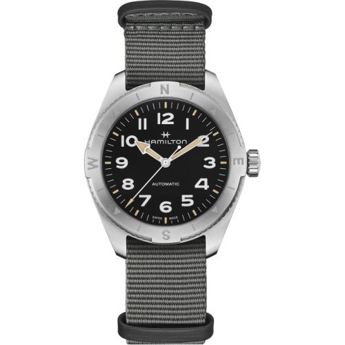 Hamilton Khaki Field Expedition 41 Stainless Steel / Black / NATO H70315930