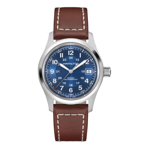 Hamilton Khaki Field Auto 38 Stainless Steel / Blue H70455540