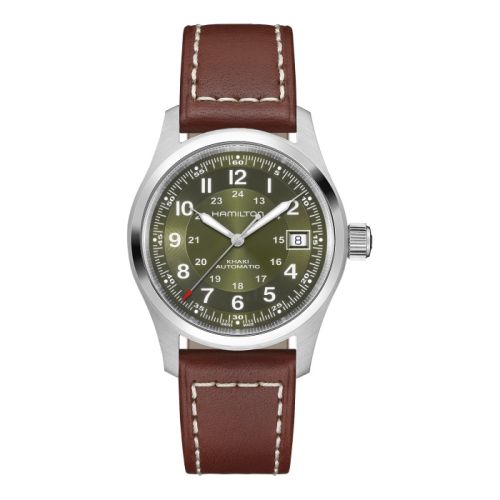 Hamilton Khaki Field Auto 38 Stainless Steel / Green H70455560