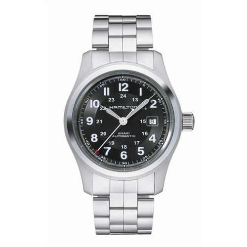 Hamilton Khaki Field Automatic Stainless Steel / Black / Bracelet H70515137