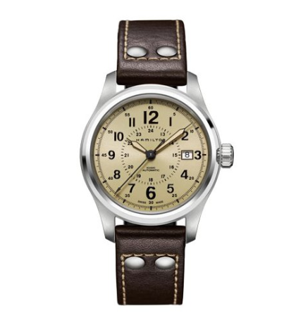 Hamilton Khaki Field Automatic Stainless Steel / Beige H70595523