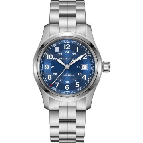 Hamilton Khaki Field Auto 42 Stainless Steel / Blue / Bracelet H70605140