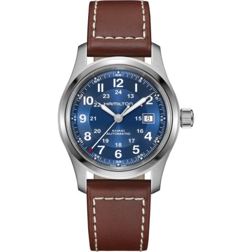 Hamilton Khaki Field Auto 42 Stainless Steel / Blue H70605540