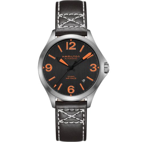 Hamilton Khaki Aviation Air Race 38 Auto Black H76235731