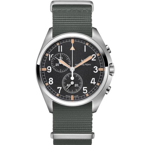 Hamilton Khaki Aviation Pilot Pioneer Chrono Quartz / NATO H76522931