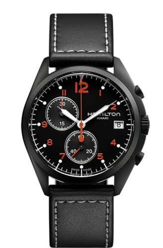 Hamilton Khaki Pilot Pioneer Chrono Quartz Volcano H76582733