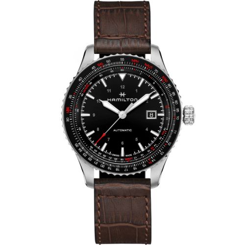 Hamilton Khaki Aviation Converter Auto Stainless Steel / Black H76615530