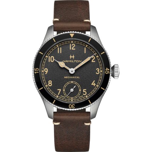 Hamilton Khaki Pilot Pioneer 43 Stainless Steel / Black H76719530