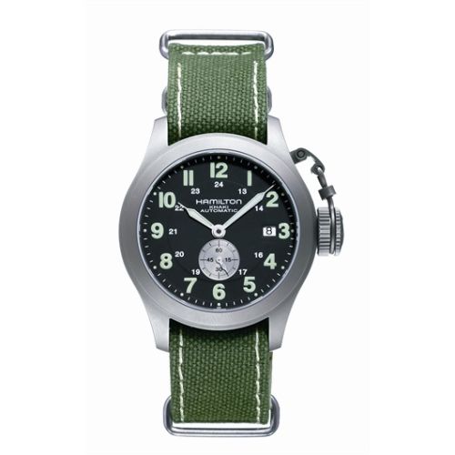 Hamilton Frogman Auto Small Seconds 40 Titanium / Black H77445533