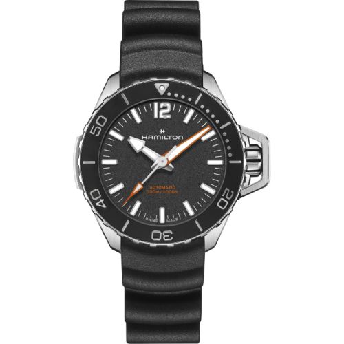 Hamilton Frogman Auto 41 Stainless Steel / Black / Rubber H77455330