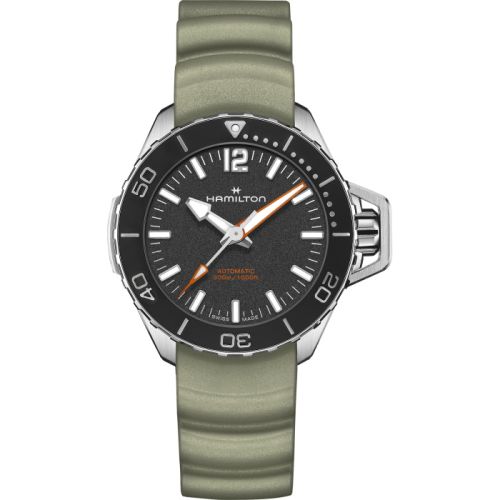 Hamilton Frogman Auto 41 Stainless Steel / Black / Rubber H77455331