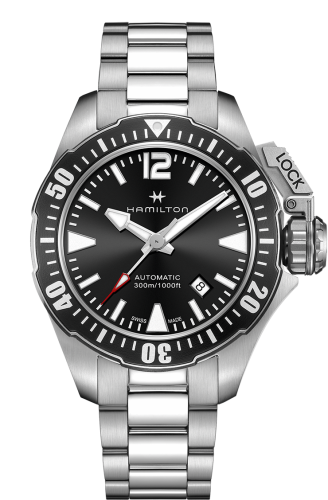 Hamilton Frogman Auto 42 Stainless Steel / Black / Bracelet H77605135