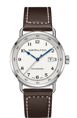 Hamilton Pioneer Auto 43 Stainless Steel / Silver H77715553