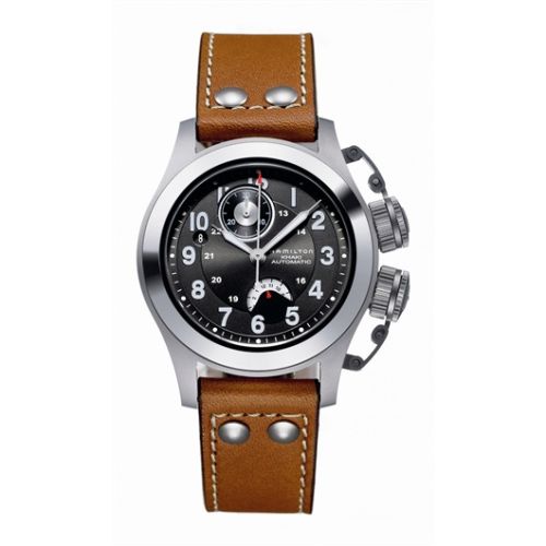 Hamilton Frogman Auto Chrono 43 Titanium / Black H77716533