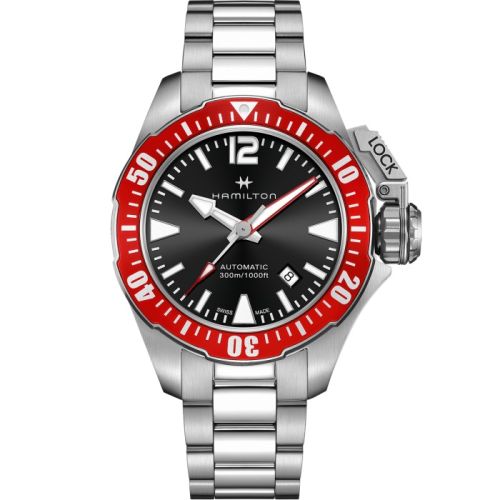 Hamilton Frogman Auto 42 Stainless Steel / Black / Bracelet H77725135