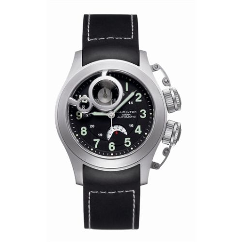 Hamilton Frogman Auto Chrono 43 Titanium / Black H77746333