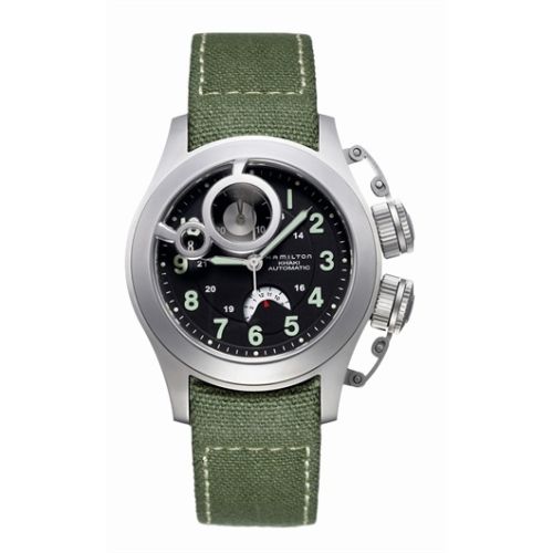 Hamilton Frogman Auto Chrono 43 Titanium / Black H77746933