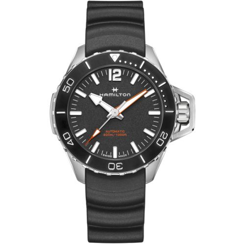 Hamilton Frogman Auto 46 Stainless Steel / Black / Rubber H77825330