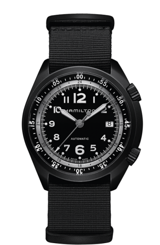 Hamilton Khaki Pilot Pioneer Alu Black Auto H80485835