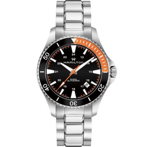 Hamilton Khaki Navy Scuba Auto Stainless Steel / Black H82305131