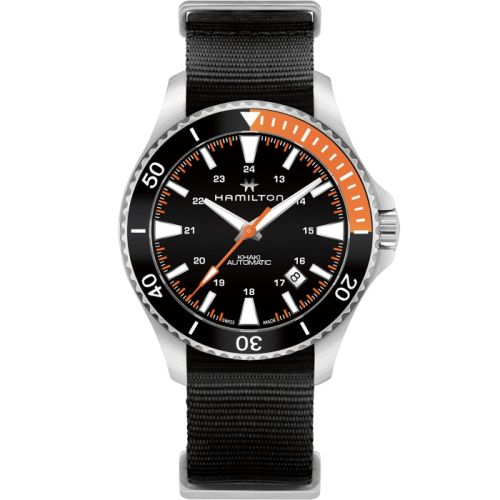 Hamilton Khaki Navy Scuba Auto Stainless Steel / Black H82305931