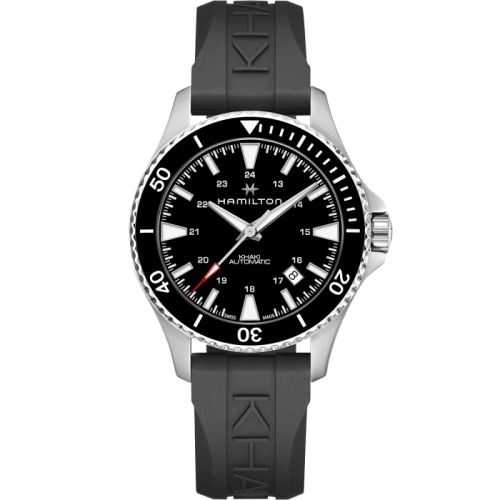 Hamilton Khaki Navy Scuba Auto Stainless Steel / Black H82335331