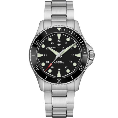 Hamilton Khaki Navy Scuba Auto 43 Stainless Steel / Black / Bracelet H82515130