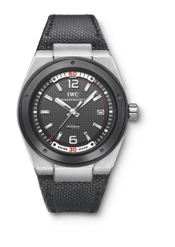 IWC Ingenieur Automatic Ceramic Bezel / Soft Strap IW3234-01