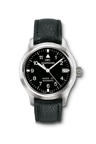 IWC Pilot's Watch Mark XII Stainless Steel / Black / Strap IW3241-01