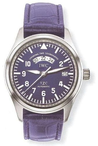 IWC Pilot's Watch UTC Platinum / Blue / Strap IW3251-03