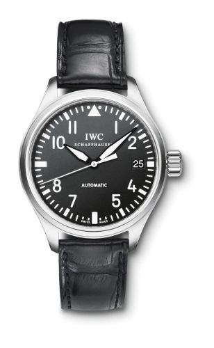 IWC Pilot's Watch Midsize / Black Alligator IW3256-01