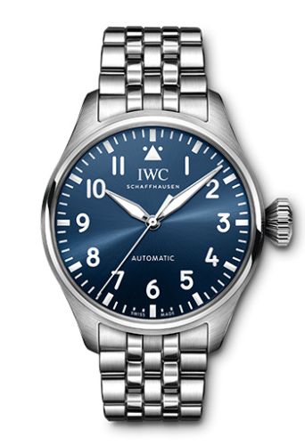 IWC Big Pilot 43 Stainless Steel / Blue / Bracelet IW3293-04