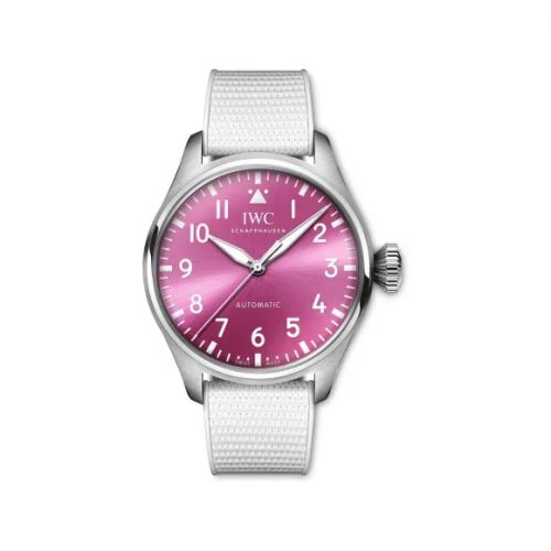 IWC Big Pilot 43 Stainless Steel / Pink Dial Project IW3293-05